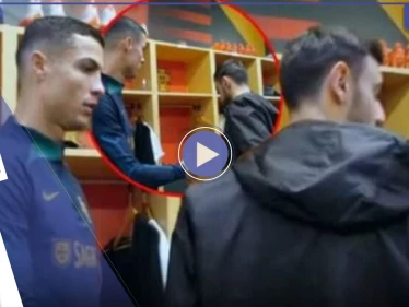 بالفيديو || فيرنانديز يصدم رونالدو بمعسكر البرتغال بعد تصريحات للدون