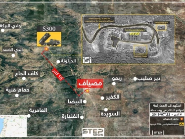 بصواريخ غراد متطورة المعارضة السورية تستهدف منظومة "S300" لنظام الأسد ومواقعه بمصياف بريف حماة