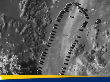 شاهد|| ترامب ينشر فيديو لغارة استهدفت تجمعاً للحوثيين غرب اليمن.. ومغردون يشككون