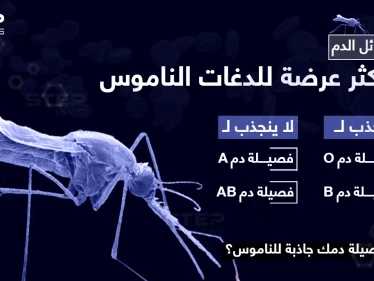 تعرف على فصائل الدم الأكثر عرضة للدغات الناموس .. هل زمرة دمك منهم ؟