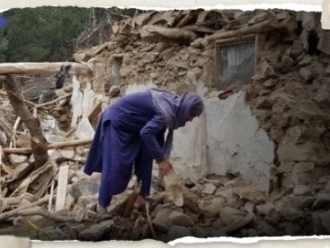 بالفيديو|| زلزال بقوة 6.3 درجات يوقع قتلى وجرحى في أفغانستان