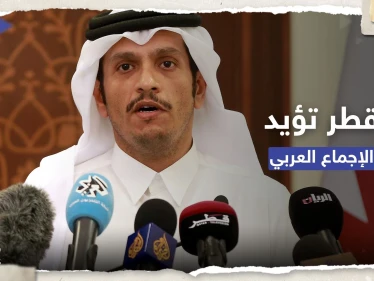 وزير الخارجية القطري: المشكلة في سوريا بين النظام وشعبه
