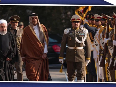 أوّل زيارة رسميّة تجمع أمير قطر والرئيس الإيراني في طهران.. وهذه نتائجها