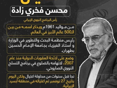 اغتيال رأس البرنامج النووي الايراني في طهران, ونتنياهو يُلمّح لوقوف إسرائيل وراء العملية