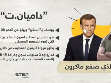 من هو الشاب داميان الذي صفع الرئيس الفرنسي ماكرون أمام الكاميرات؟