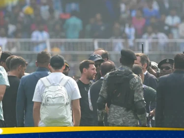 جولة ميسي في الهند تتعثر.. فوضى وغضب عارم حولت الزيارة لـ"كارثة" - وكالة ستيب نيوز
