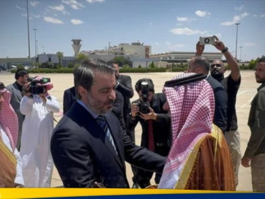 وزير الخارجية السعودي في دمشق برفقة وفد اقتصادي.. بيان يوضح هدف الزيارة