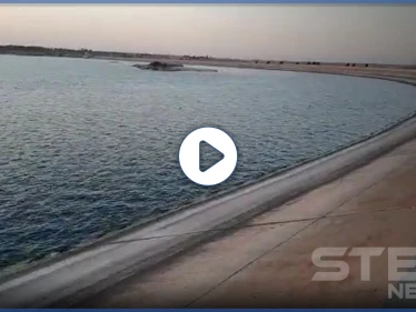 خاص|| مشاهد لانخفاض سد الفرات وتحذيرات من كارثة بعد تجاوزات تركية على مياه النهر