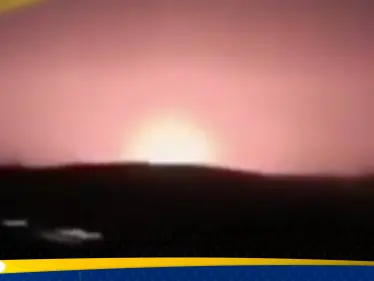 ضوء لهب ضخم قرب القدس يثير الذعر في إسرائيل وتشكيك بكونها 