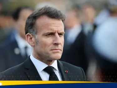 ماكرون يهاجم ترامب 