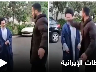 ‏تطورات جديدة بشأن واقعة صفع شاب لرجل دين شيعي وسط الطريق.. والسلطات الإيرانية تعلق
