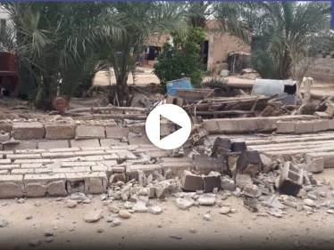 بالفيديو || خسائر وإصابات.. زلزال يضرب إقليم بوشهر جنوبي إيران قرب محطة نووية