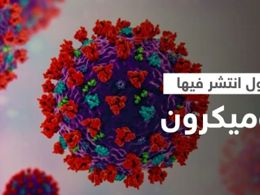 قائمة محدثة بالدول التي وصل إليها متحور كورونا الجديد "أوميكرون"