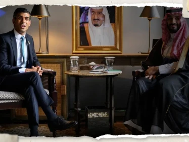 قبل زيارة مرتقبة لبريطانيا.. اتصال هاتفي بين سوناك وولي العهد السعودي