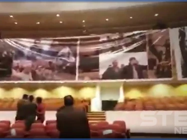 بالفيديو|| صور شخصيات إيرانية تكسو جدران البرلمان العراقي تثير غضباً... ومصادر برلمانية توضح