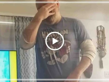 بالفيديو|| أمريكية تعرض زوجها للبيع بـ 111 دولار.. والسبب مضحك