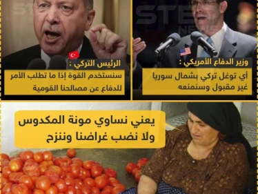 المكدوس بين التصريحات الأمريكية التركية