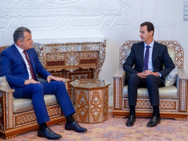 بشار الأسد يتلقى رسالة من رئيس دولة قد لم تسمع بها قط