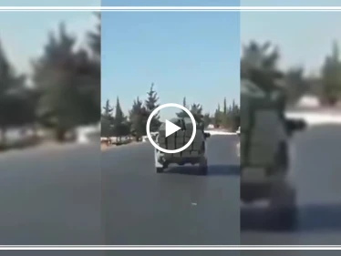 شحنة صواريخ غراد تابعة لفصائل المعارضة متوجهة إلى الحدود السورية التركية (فيديو)