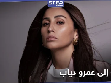 رسالة إلى عمرو دياب في قالب حلوى مثير للجدل زيّن احتفال دينا الشربيني بعيد ميلادها (فيديو)