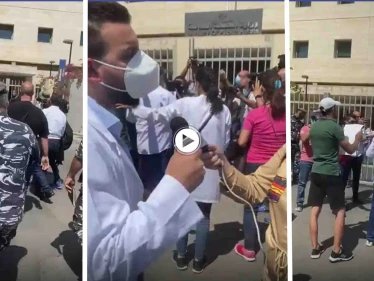 وزارة الصحة تتصدر ترند لبنان بعد هجوم الأطباء والصيادلة عليها واقتحامها.. وطبيبة تخاطب الوزير (فيديو)