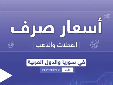 أسعار الذهب والعملات للدول العربية وتركيا اليوم الأحد الموافق 08 آب 2021 - وكالة ستيب نيوز