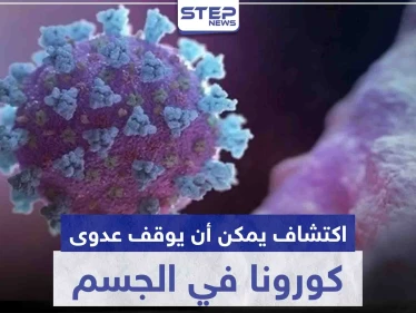 اكتشاف يمكن أن يوقف عدوى كورونا في الجسم.. ويمنع انتشاره