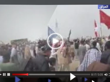 مشهد كأنه حرب.. مراسم تشييع في العراق تثير جدلاً