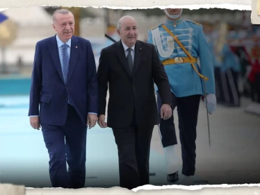 شاهد|| كيف استقبل أردوغان الرئيس الجزائري في قصر "دولمة بهتشه" بإسطنبول