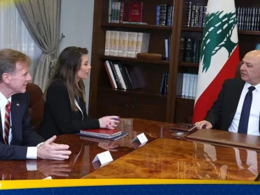 عون يبحث مع أورتاغوس التصعيد في الجنوب ويدعو لوقف الغارات الإسرائيلية عون يبحث مع أورتاغوس التصعيد في الجنوب ويدعو لوقف الغارات الإسرائيلية - وكالة ستيب نيوز