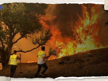 حرائق الجزائر تصل الثكنات العسكرية.. مقتل 10 جنود وإصابة 25 آخرين