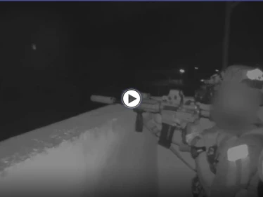 مشاهد ليلية تُعرض لأوّل مرّة توثق لحظة اعتقال القوات الإسرائيلية الأسيرين الفلسطينيين