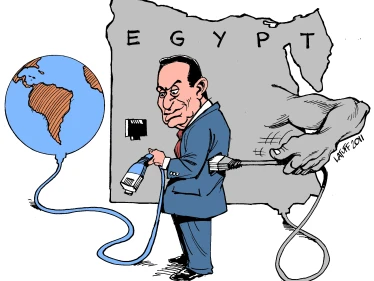 كاريكاتير || وفاة حسني مبارك!