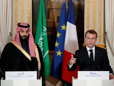 ماكرون يُعلن عن مبادرة مشتركة لعودة العلاقات السعودية اللبنانية (فيديو)