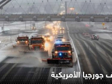 كاميرات المراقبة تسجل لحظة انقلاب شاحنة أثناء الإعصار في جورجيا الأمريكية