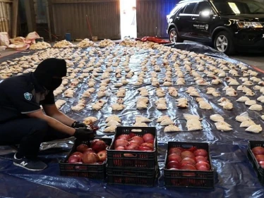 بالفيديو|| السعودية تقبض على 14.4 مليون قرص مخدر قادمة من لبنان