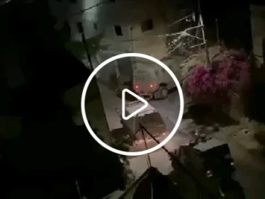 بالفيديو|| لحظة اعتقال القوات الإسرائيلية الأسيرين أيهم كممجي ومناضل نفيعات في عملية مشتركة بجنين