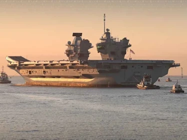حاملة الطائرات البريطانية "إتش إم إس برينس أوف ويلز" تتولى قيادة "الناتو" .. تعرّف على قدراتها العسكرية - وكالة ستيب نيوز