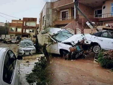 بالفيديو|| ضحايا وخسائر مادية كبيرة في إقليم كردستان العراق بسبب السيول الجارفة