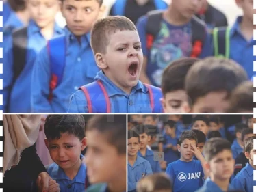 أول يوم بالمدرسة !