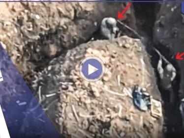بالفيديو|| معركة بين جندي روسي وآخر أوكراني التقيا داخل خندقٍ واحد وجهاً لوجه