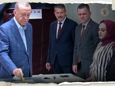 عقب إدلائه بصوته.. أردوغان يوجه رسالة إلى الشعب التركي