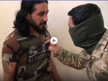 بالفيديو || بسبب "الترامادول".. مسلح في "الجيش الوطني" يعتدي على أحد الصيادلة في مدينة عفرين ويهدده بالسلاح