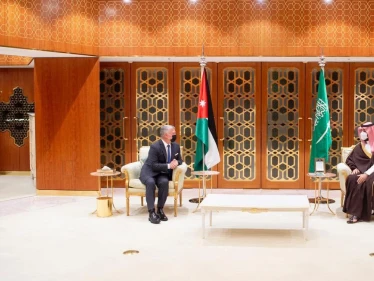 اجتماع بين ولي العهد السعودي وملك الأردن في الرياض.. إليك التفاصيل