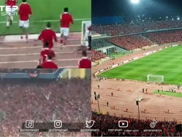 "بالدم بالروح أفريقيا مش هتروح" جماهير الأهلي يشعلون استاد القاهرة