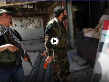 بالفيديو|| مع غياب الرادع الأمني.. مسلح يطلق النار على مطعم باب الأحمر في حلب وإدارته توضح