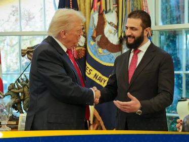 ترامب يتعهد بدعم سوريا بعد لقاء الشرع