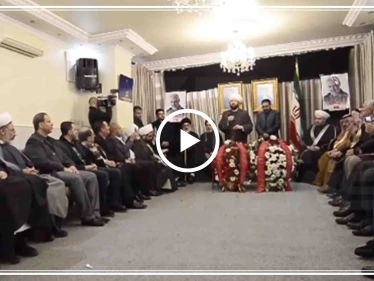 حسون: سليماني لم يرفع سلاحه بوجه مسلم.. وفلسطين هي وجهة الحشد الشعبي (فيديو)