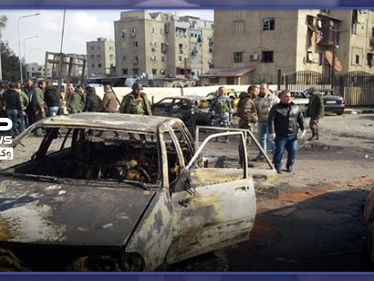 مفخخة تضرب ضابطًا بجيش التحرير الفلسطيني في دمشق .. والتفاصيل