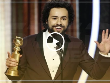 فيديو || رامي يوسف يهتف "الله أكبر" أثناء تسلمه جائزة على مسرح "غولدن غلوب" بأمريكا